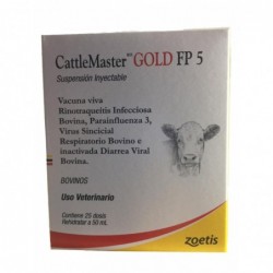 Vacuna ZOETIS Cattle Master Gold FP 5 Caja 25 Dosis
