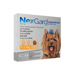 Antiparasitario Nexgard 2 - 4 Kg BOEHRINGER INGELHEIM Comprimido 11,3 mg