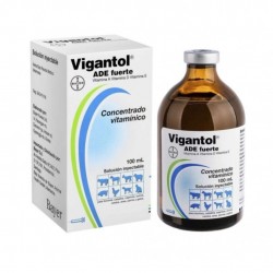 Vitamina Vigantol  BAYER Solución Inyectable Frasco 100 mL