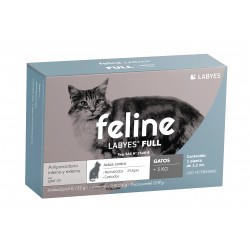 Antiparasitario Feline Labyes full spot mas de 5 kg