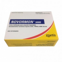 Hormona Novormon 5000 ZOETIS Frasco 25 ml