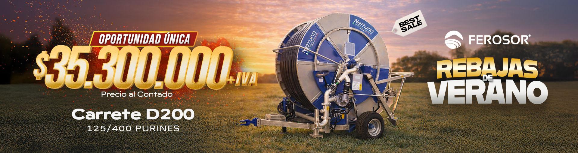 Verano Riego Slide background