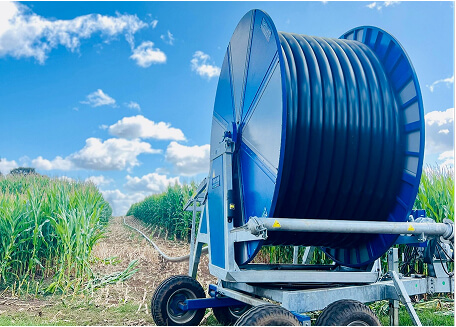 Aspersi&oacute;n de agua con Carrete