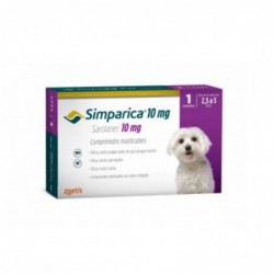 Antiparasitario Simparica de 2,6 A 5 Kg  Comprimido 10 mg