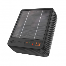 Energizador Solar GALLAGHER S12 Litio Distancia 1,2 Km
