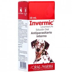 Antiparasitario DRAG PHARMA Invermic Gotas Perro Frasco 10 ml